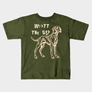 Wyatt the GSP Kids T-Shirt